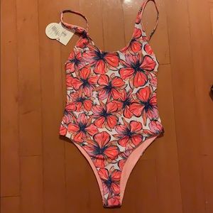 Tropical One Piece Swimsuit